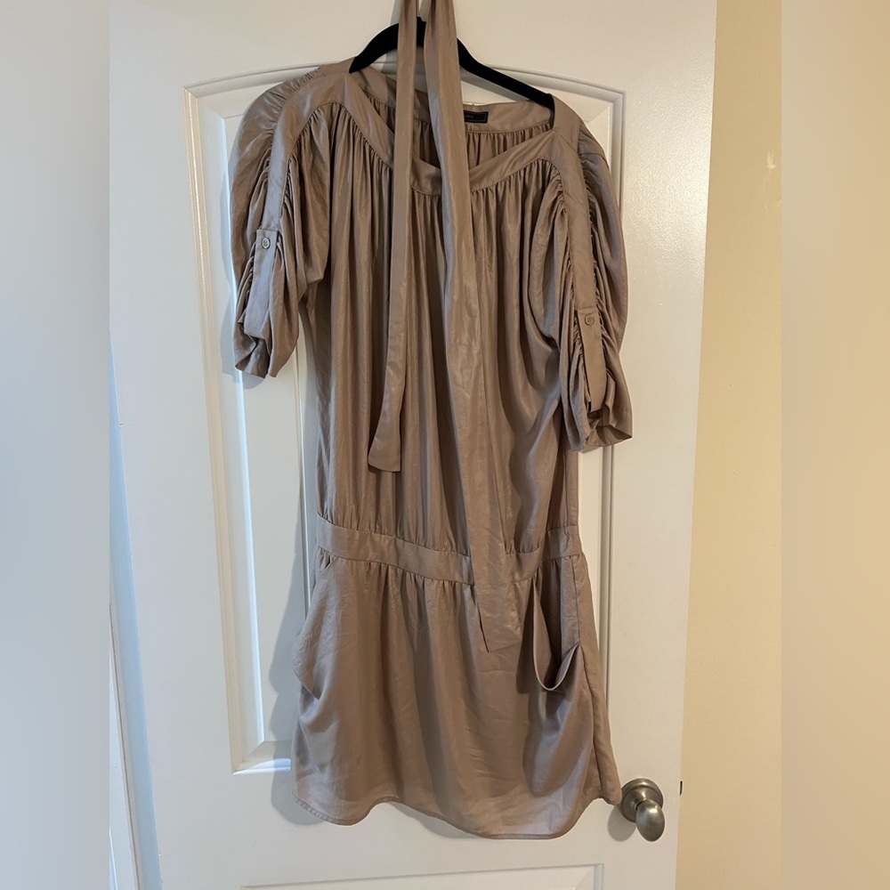 BCBG dress with tie size small